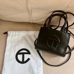 Small Leather Black Telfar bag